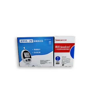 三諾血糖測試條適配三諾血糖儀藍牙 wl-2